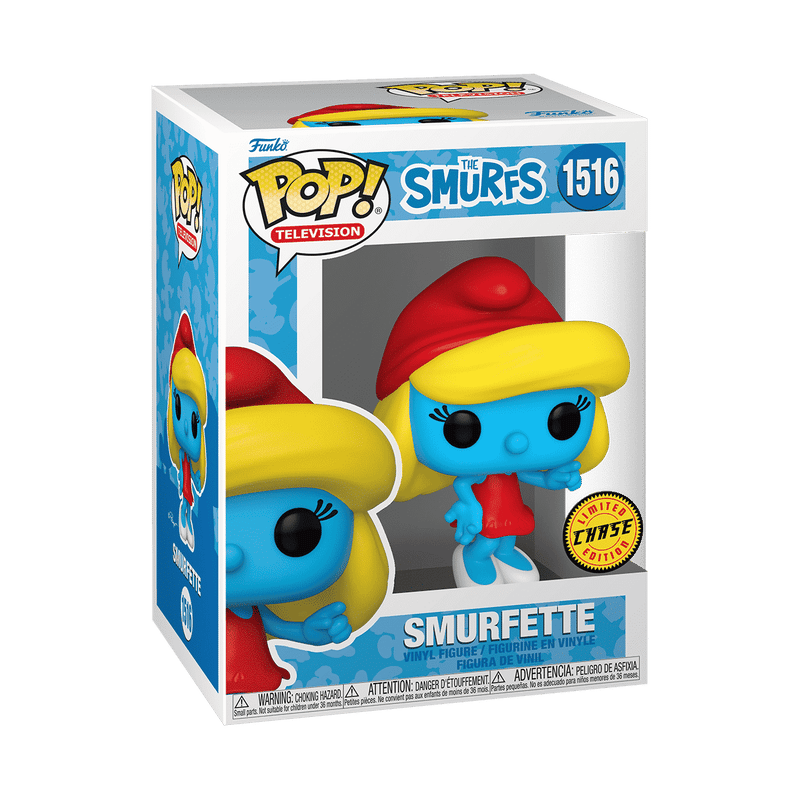 Funko Pop! Disney - The Smurfs / Şirinler - Smurfette / Şirine (Chase Edition)  #1516