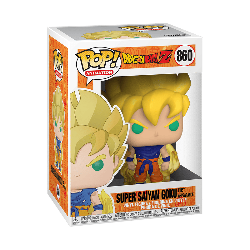 Funko Pop! Dragon Ball Z -Super Saiyan Goku  #860