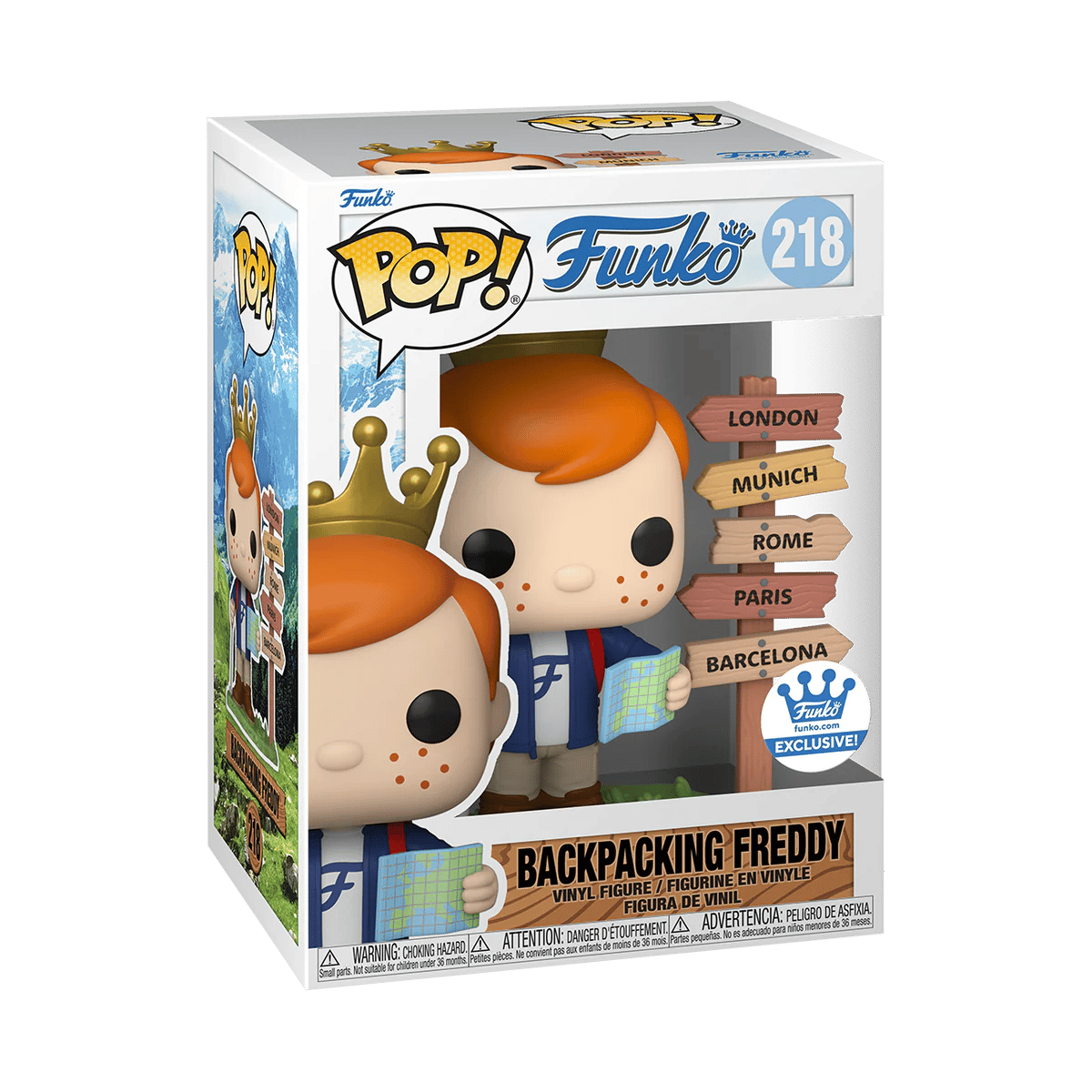 Funko Pop! Freddy Funko - Backpacking Freddy #218