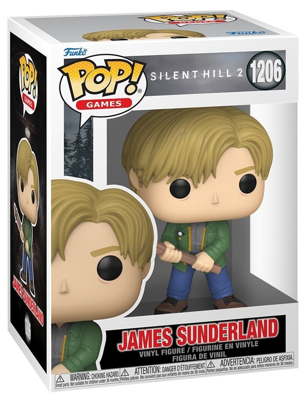 Funko POP! Games: Silent Hill 2 - James Sunderland #1206 (Ön Sipariş)