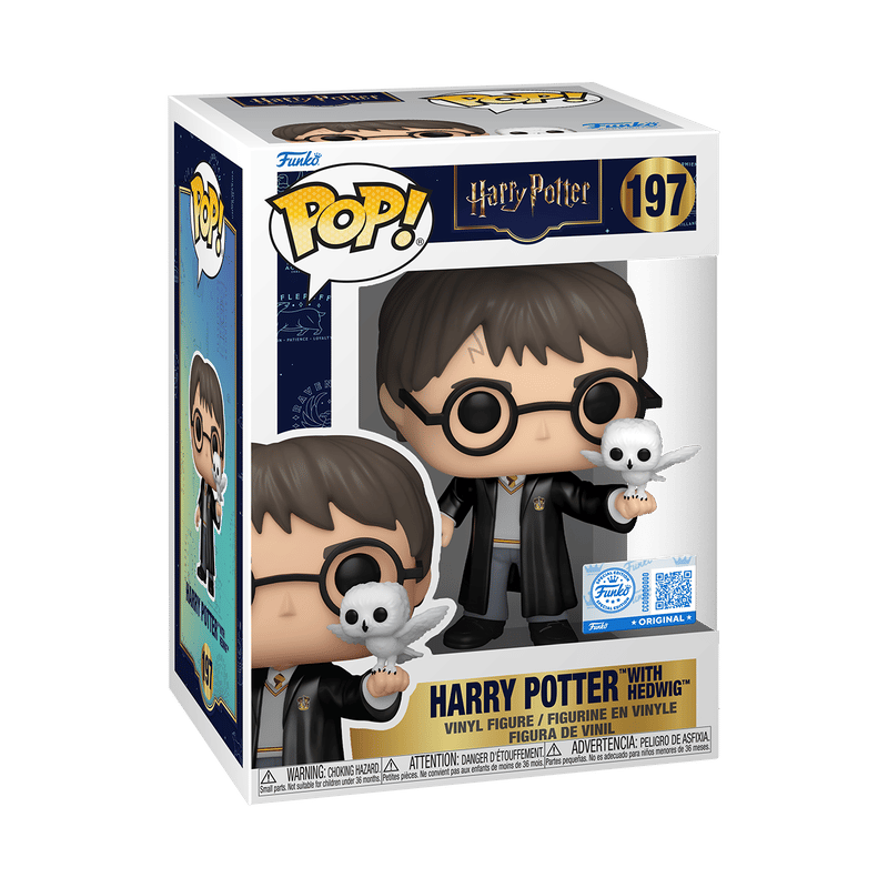 Funko Pop! Harry Potter -  Harry Potter with Hedwig #197