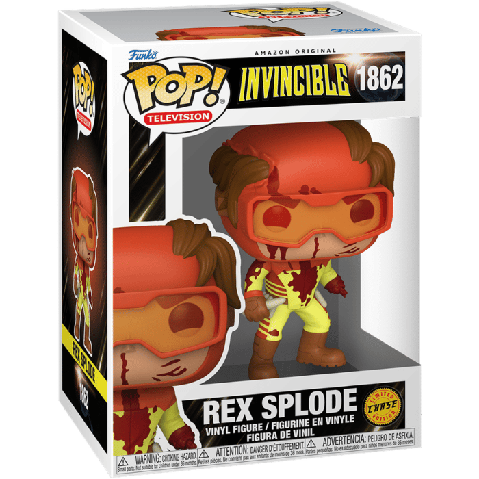 Funko Pop! Invincible - Rex Splode (Chase Bundle) #1862 (Ön Sipariş)