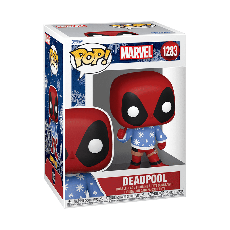 Funko Pop! Marvel Deadpool - Holiday Deadpool in Ugly Sweater #1283