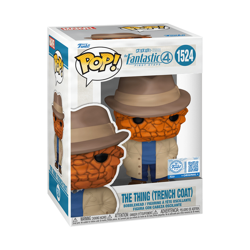 Funko Pop! Marvel / Fantastic Four - The Thing (Trench Coat) #1524