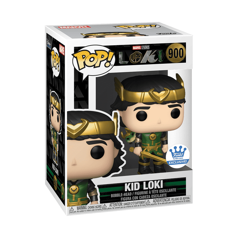 Funko Pop! Marvel - Loki - Kid Loki (Metallic) #900