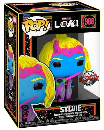 Funko Pop! Marvel Loki - Sylvie (Black Light) #988