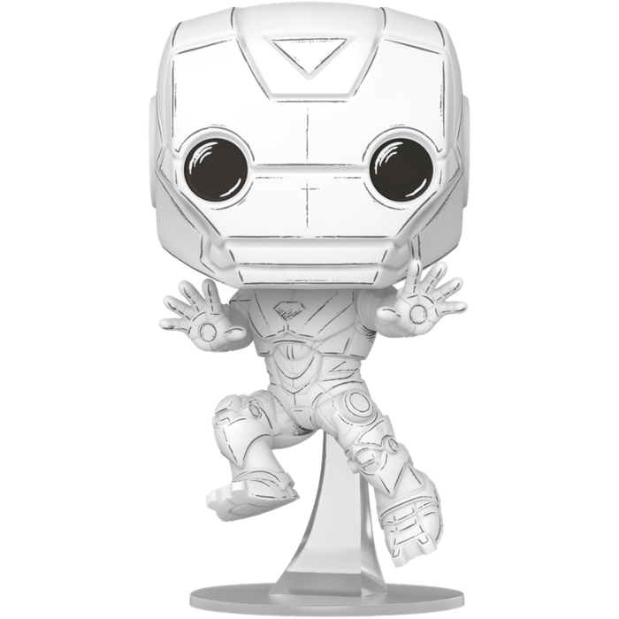 Funko Pop! Marvel: Sketched - Iron Man #1572 (Ön Sipariş)