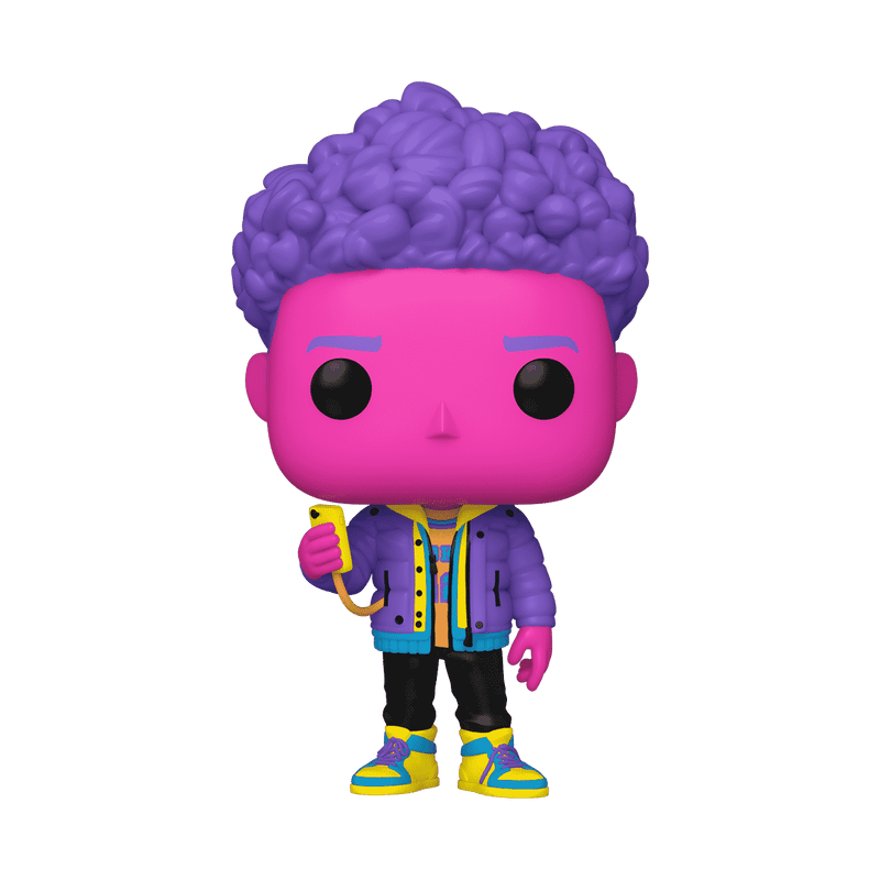 Funko Pop! Marvel Spider-Man: Across the Spider-Verse - Miles Morales with Cell Phone (Black Light) #1233