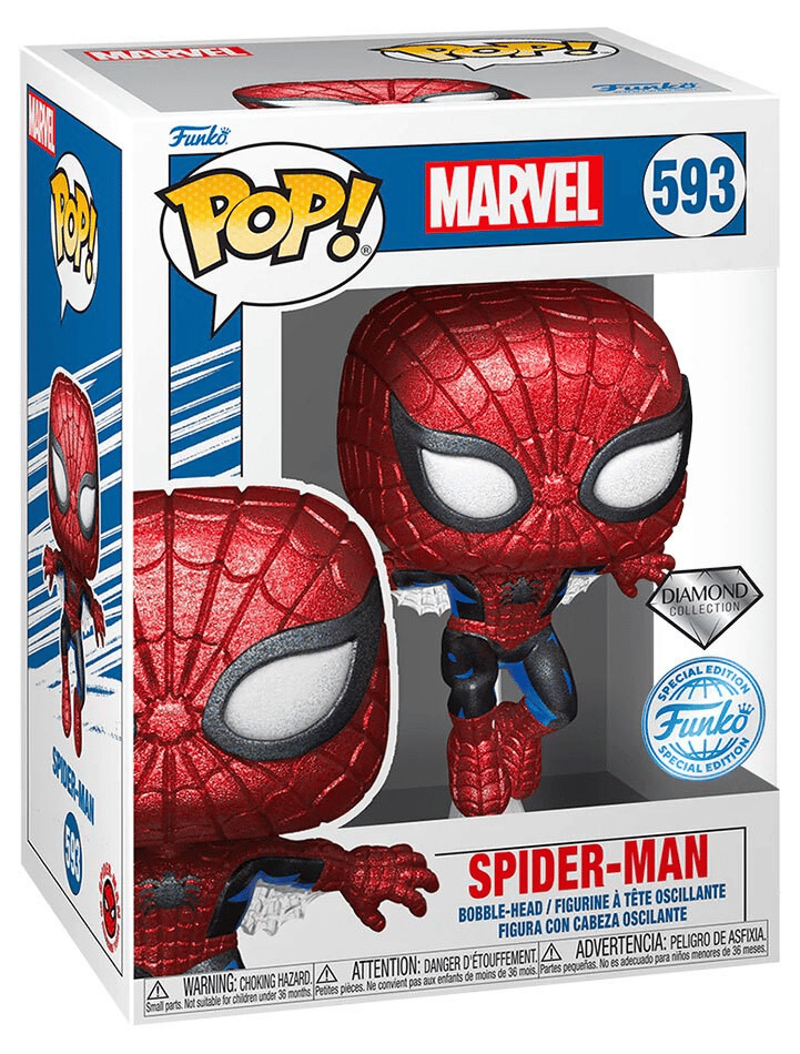 Funko Pop! Marvel - Spider-Man (Diamond) #593