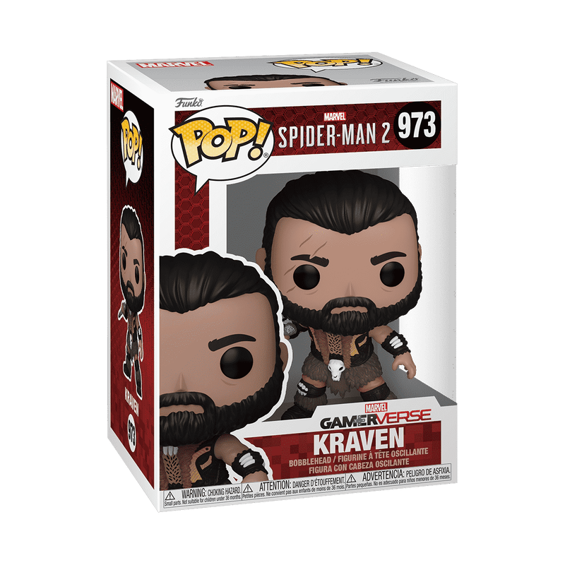 Funko Pop! Marvel - Spider-Man - Kraven with Knife #973