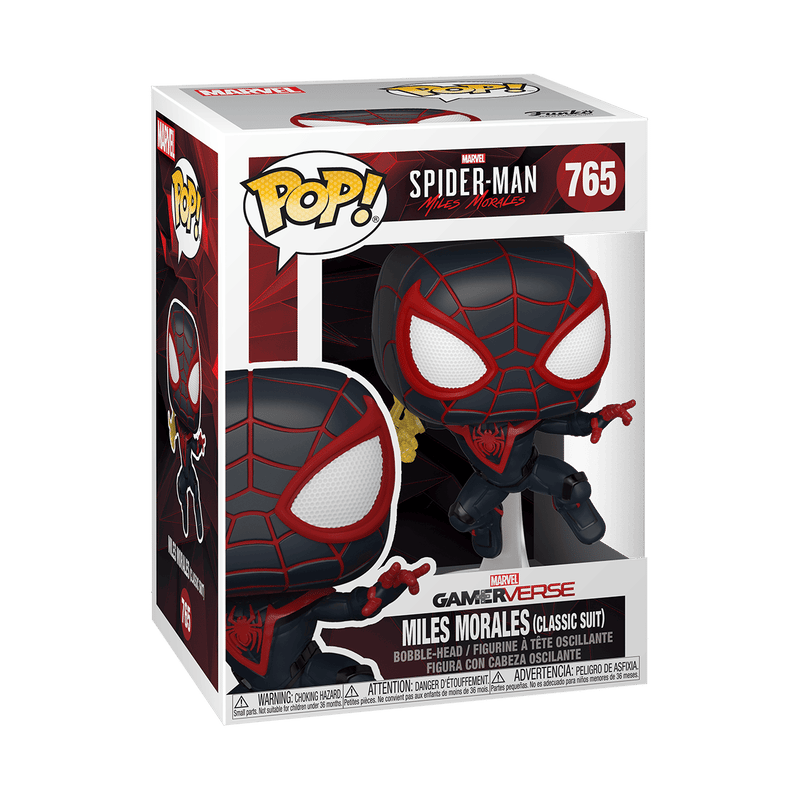 Funko Pop! Marvel Spider-Man - Miles Morales in Classic Suit #765