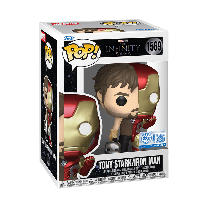 Funko Pop! Marvel - Split Iron Man / Tony Stark #1569 (Ön Sipariş)