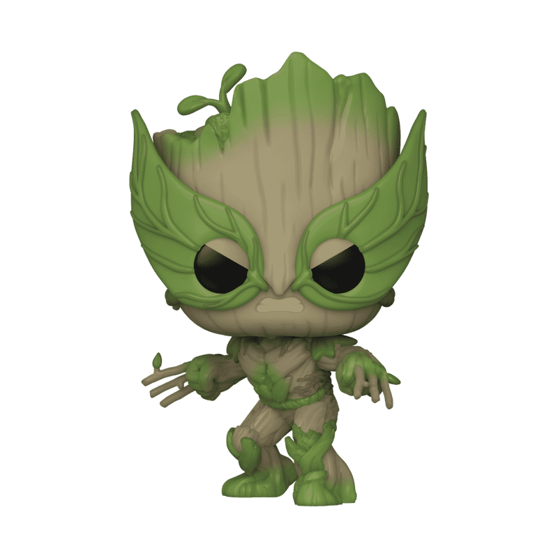 Funko Pop! Marvel - We are Groot - Groot as Wolverine #1396