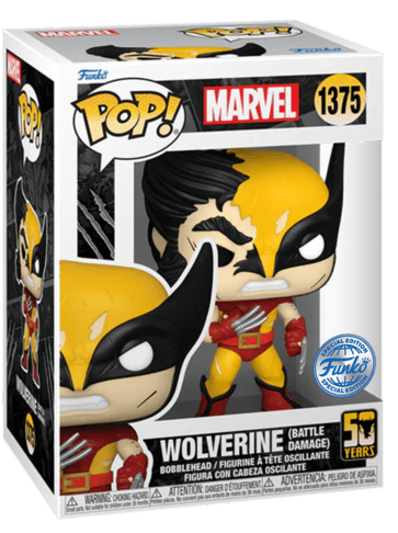 Funko Pop! Marvel - Wolverine (Battle Damage) #1375