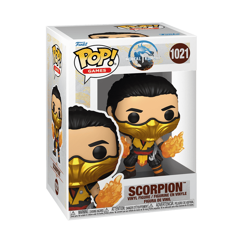Funko Pop! Mortal Kombat - Scorpion (Mortal Kombat 1) #1021