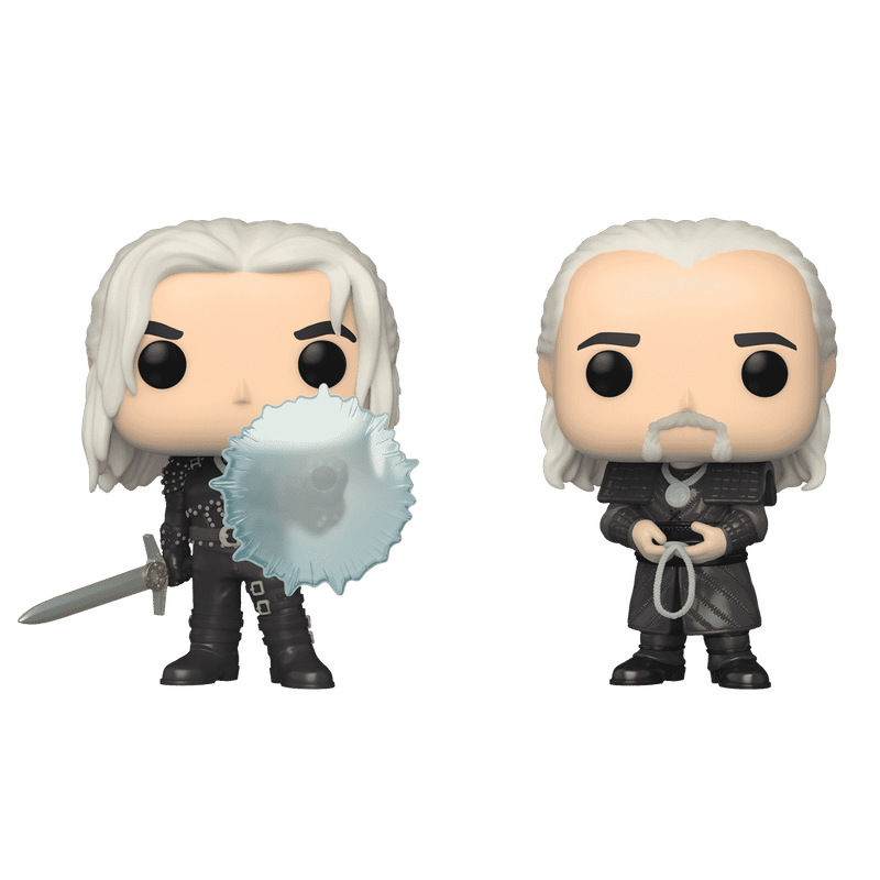 Funko Pop! Multipack - The Witcher - Geralt & Vesemir 2-Pack