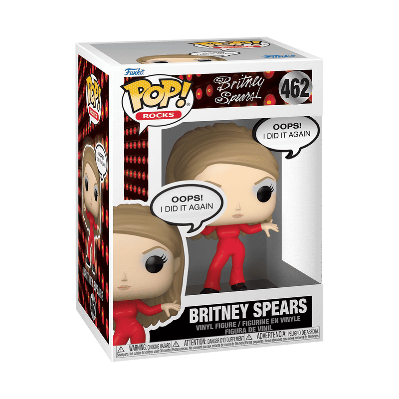 Funko Pop! Music: Britney Spears (Oops! I Did It Again) #462