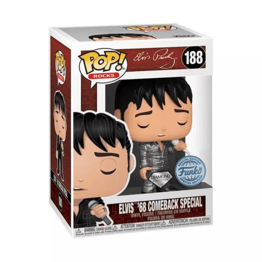 Funko Pop! Music Elvis '68 Comeback Special (Diamond) - #188