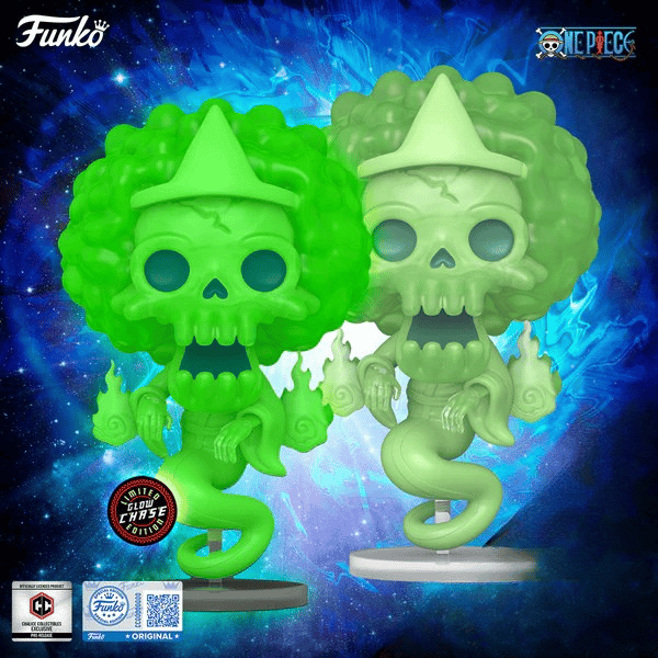 Funko Pop! One Piece - Brook (Ghost) (Chase Bundle) #2325 (Ön Sipariş)