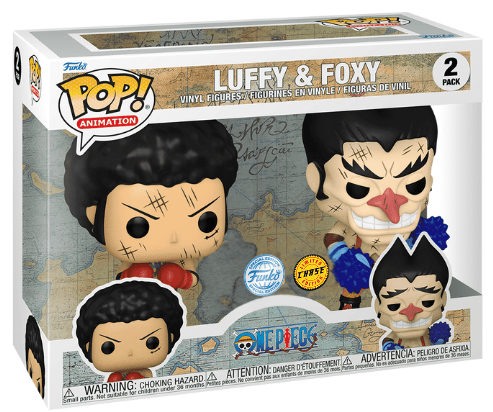 Funko Pop! One Piece - Luffy & Foxy 2-Pack