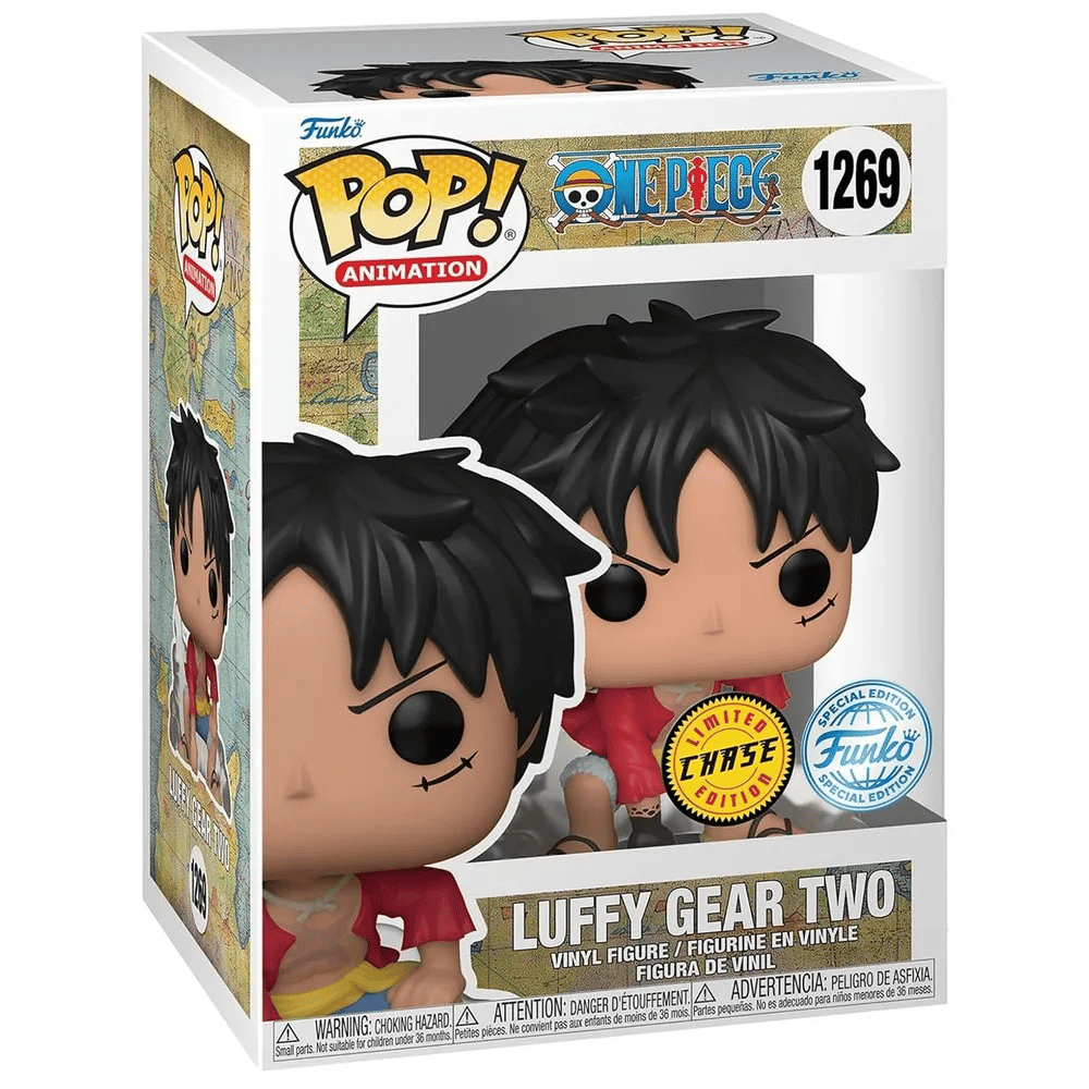 Funko Pop! One Piece -Luffy Gear Two (Chase Edition) #1269