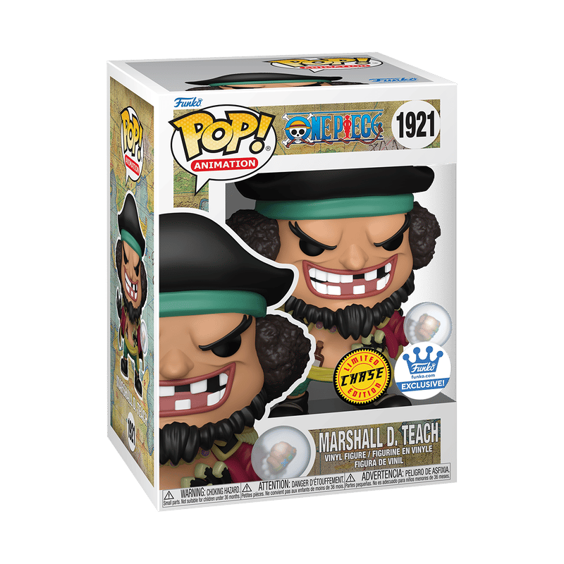 Funko Pop! One Piece - Marshall D. Teach with Pop! Protector #1921