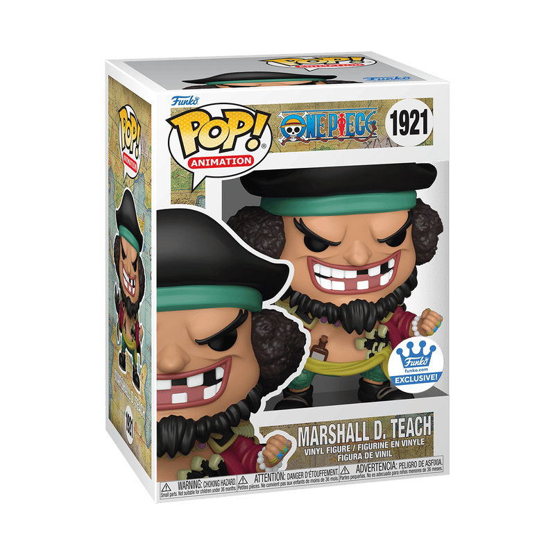 Funko Pop! One Piece - Marshall D. Teach with Pop! Protector #1921