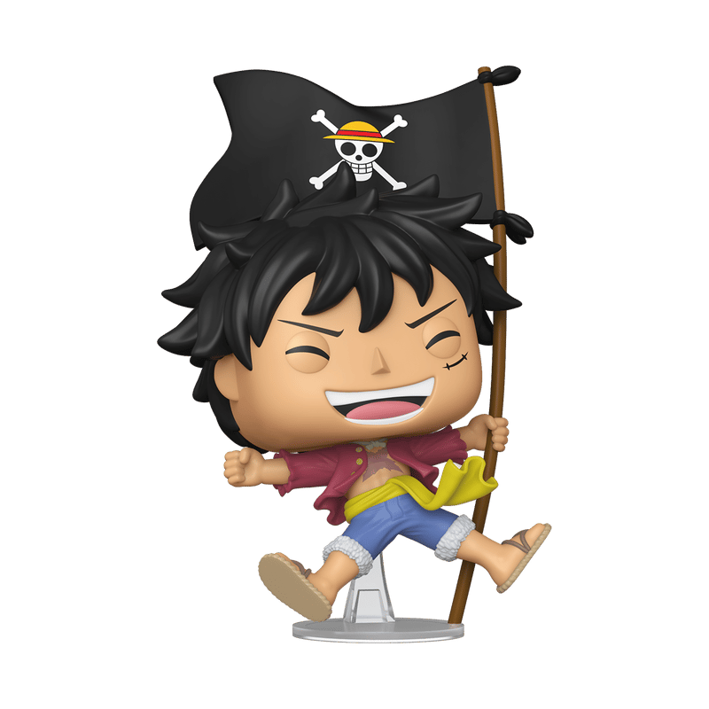 Funko Pop! One Piece - Monkey D. Luffy (With Flag) #2217 (Ön Sipariş)