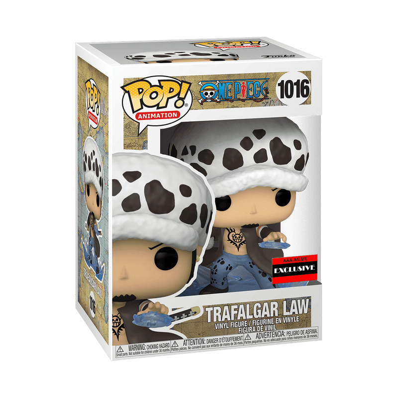 Funko Pop! One Piece Pop! Trafalgar Law with Kikoku #1016 (Kutu Hasarlı)