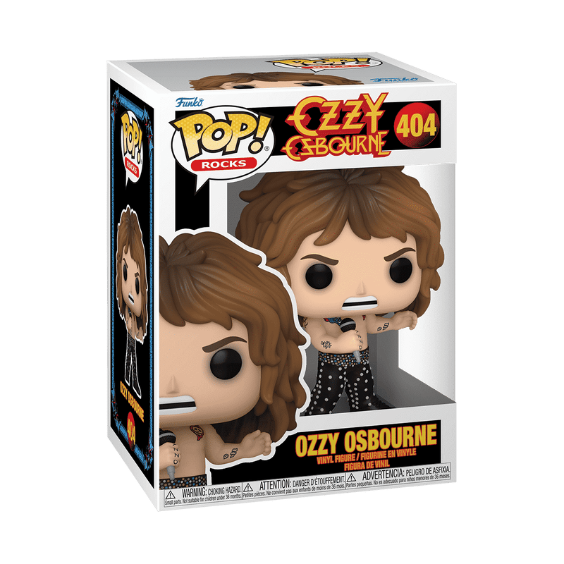 Funko Pop! Ozzy Osbourne Shirtless (1989) #404