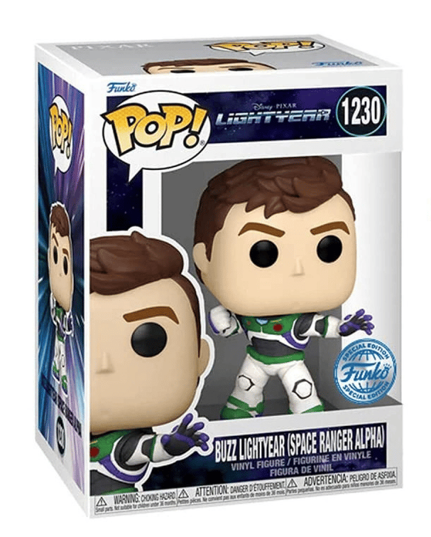 Funko Pop! Pixar - Toy Story - Buzz Lightyear (Space Ranger Alpha) #1230