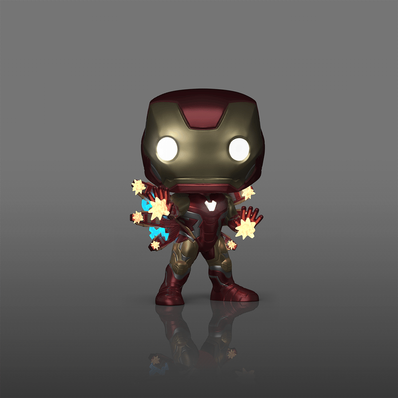 Funko Pop! Plus Marvel - Iron Man (Glow) (Ön Sipariş) #1555