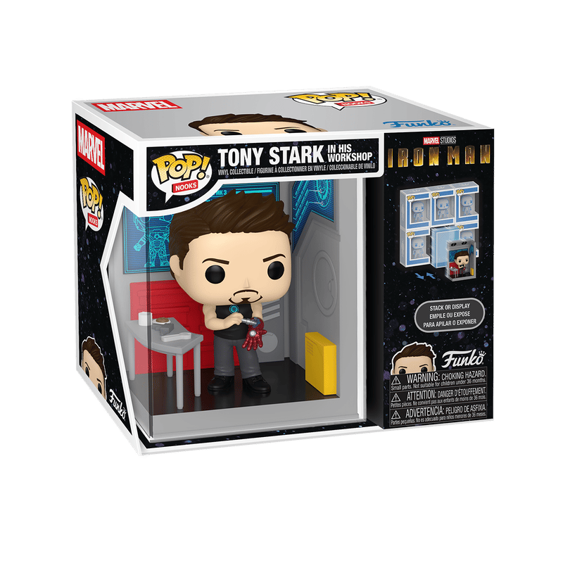 Funko Pop! Plus Marvel / Iron Man - Nooks Tony Stark in his Workshop(Ön Sipariş) #1555