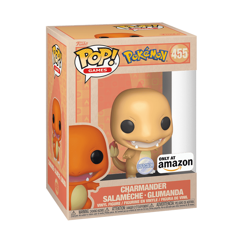 Funko Pop! Pokemon Charmander (Soft Color) #455
