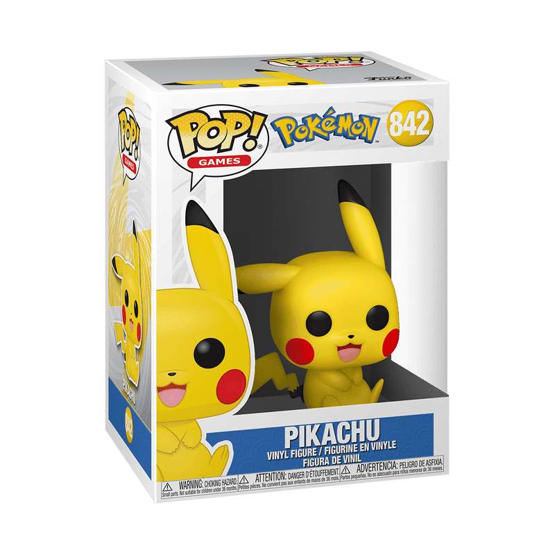 Funko Pop! Pokémon - Pikachu Sitting #842