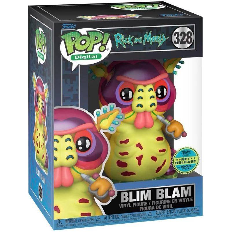Funko Pop! Rick and Morty - Blim Blam Digital NFT Release #328