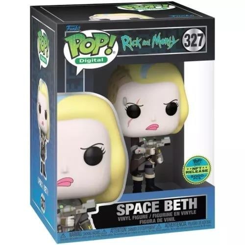 Funko Pop! Rick and Morty - Space Beth Digital NFT Release #327