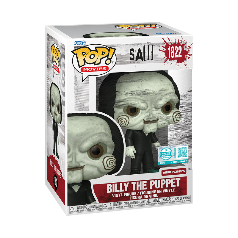 Funko Pop! Saw - Billy the Puppet #1822