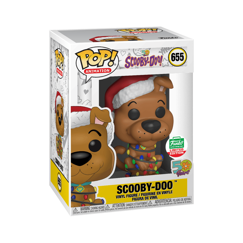 Funko Pop! Scooby-Doo - Scooby with Lights & Hat #655