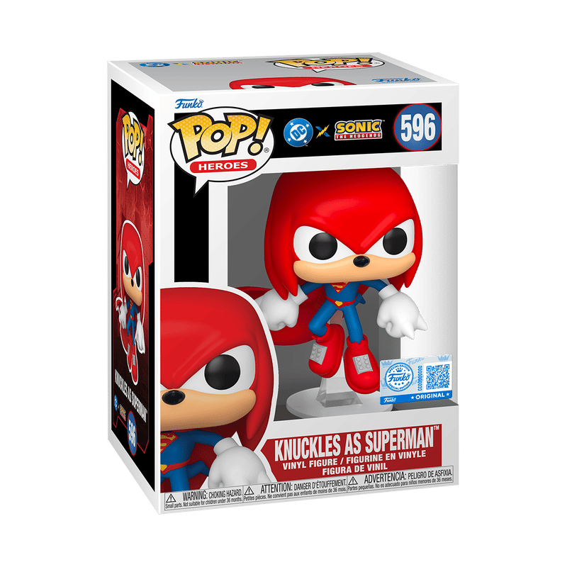 Funko Pop! Sonic The Hedgehog -  Knuckles as Superman #596
