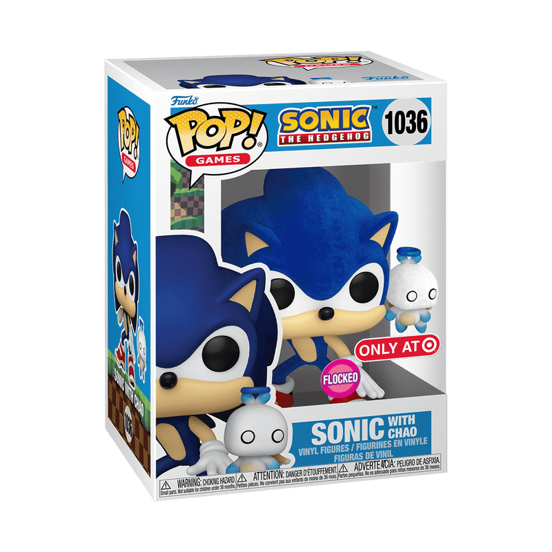 Funko Pop! Sonic The Hedgehog -  Sonic with Hero Chao #1036