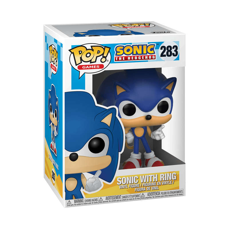 Funko Pop! Sonic The Hedgehog - Sonic with Ring #283