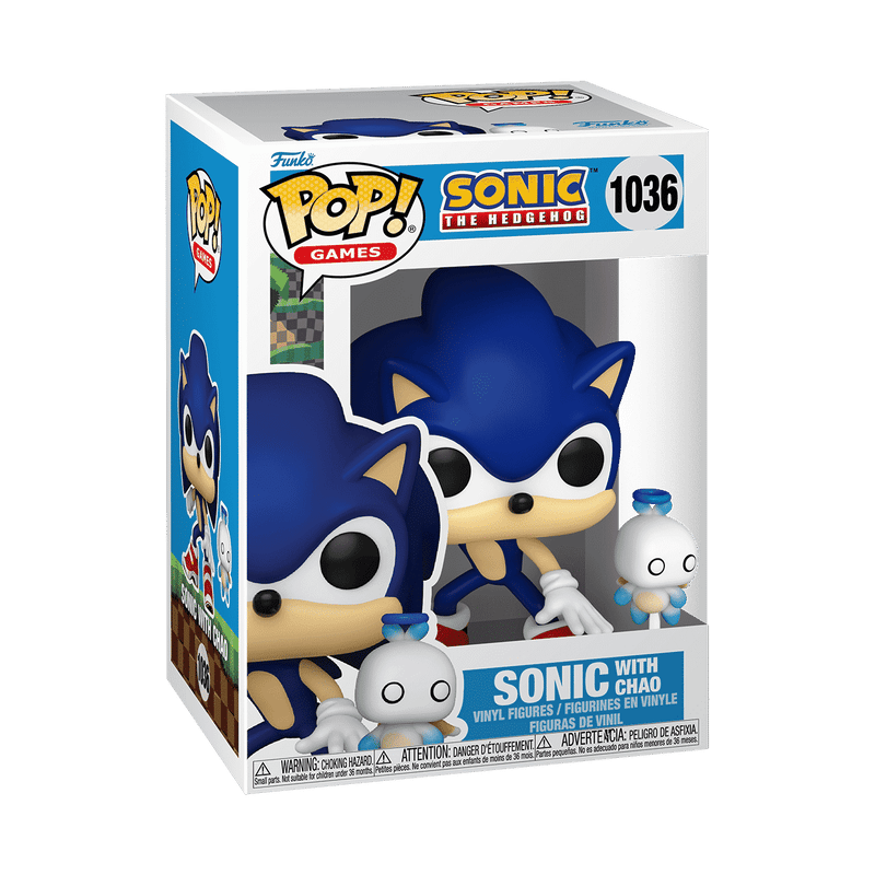 Funko Pop! Sonic The Hedgehog - Sonic with Hero Chao #1036