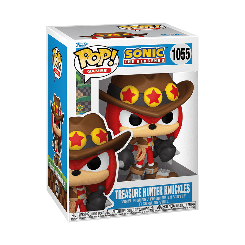 Funko Pop! Sonic The Hedgehog - Treasure Hunter Knuckles #1055