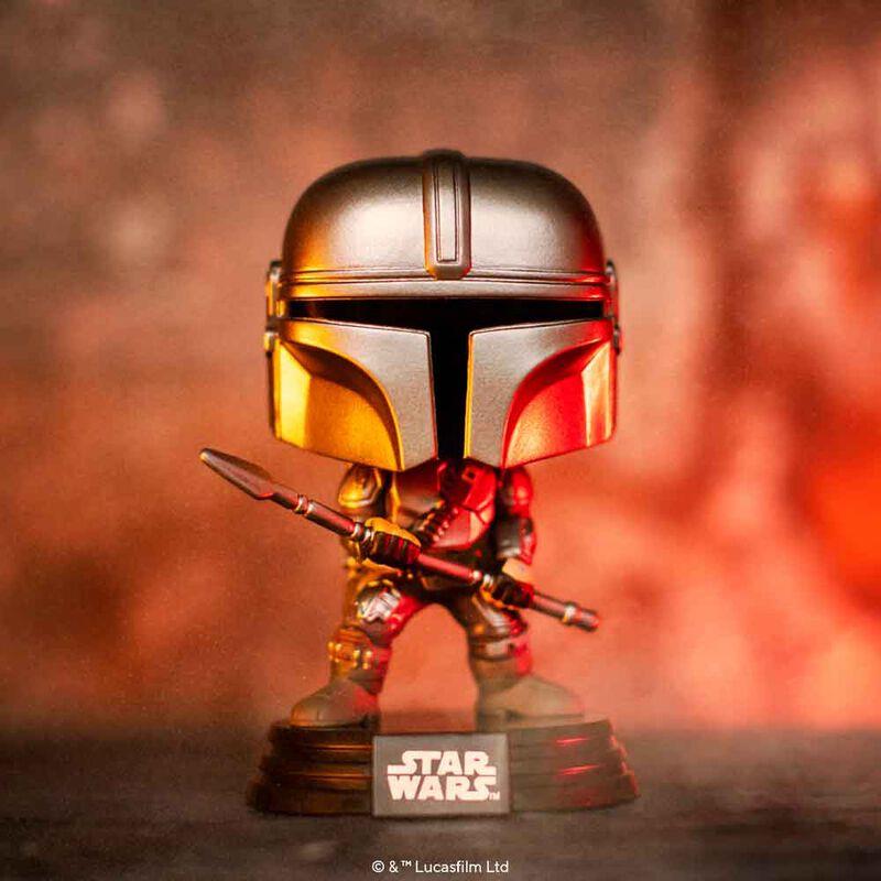 Funko Pop! Star Wars – The Mandalorian with Beskar Staff (Funko Exclusive) #479