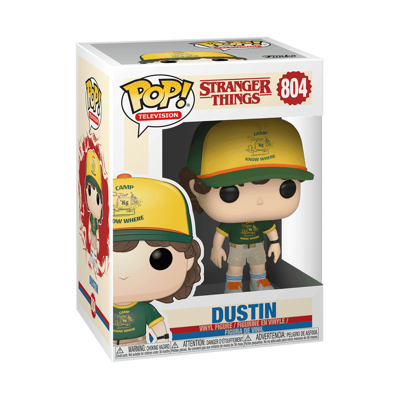 Funko Pop! Stranger Things - Dustin at Camp #804