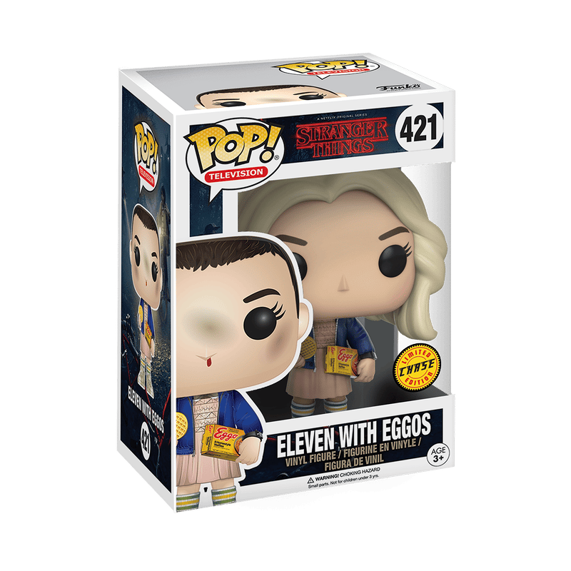 Funko Pop! Stranger Things - Eleven With Eggos (Chase Edition) #421