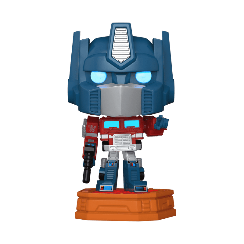 Funko Pop! Super - Transformers - Lights and Sounds Optimus Prime #120