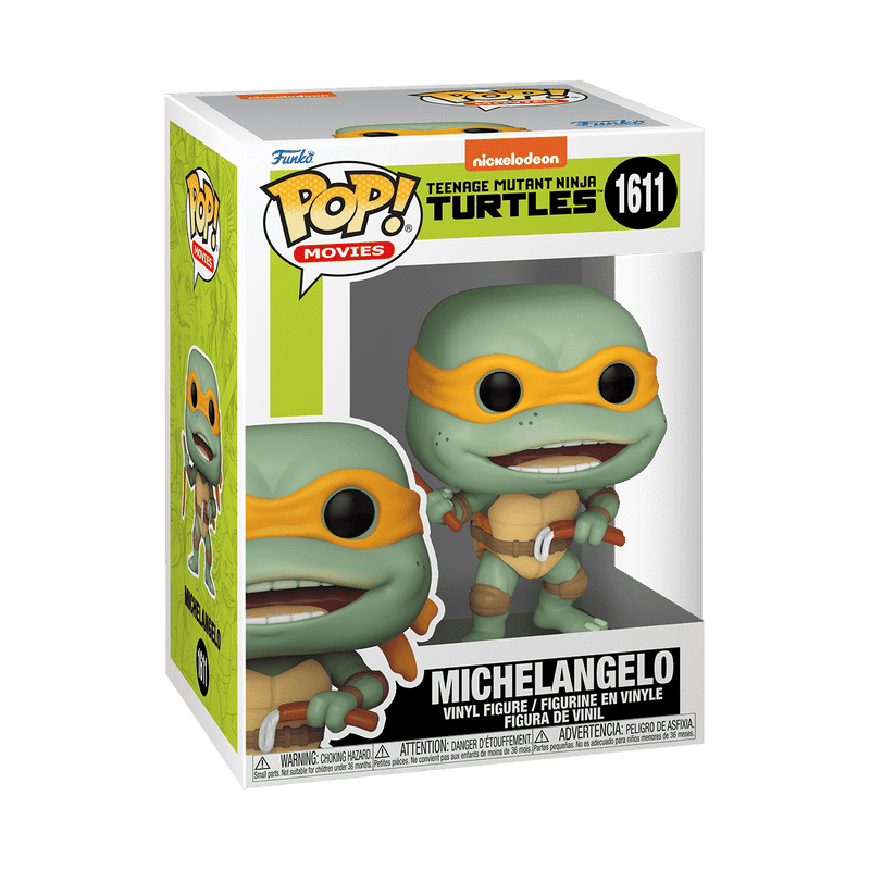 Funko Pop! Teenage Mutant Ninja Turtles - Michelangelo with Sausage Nunchuck #1611