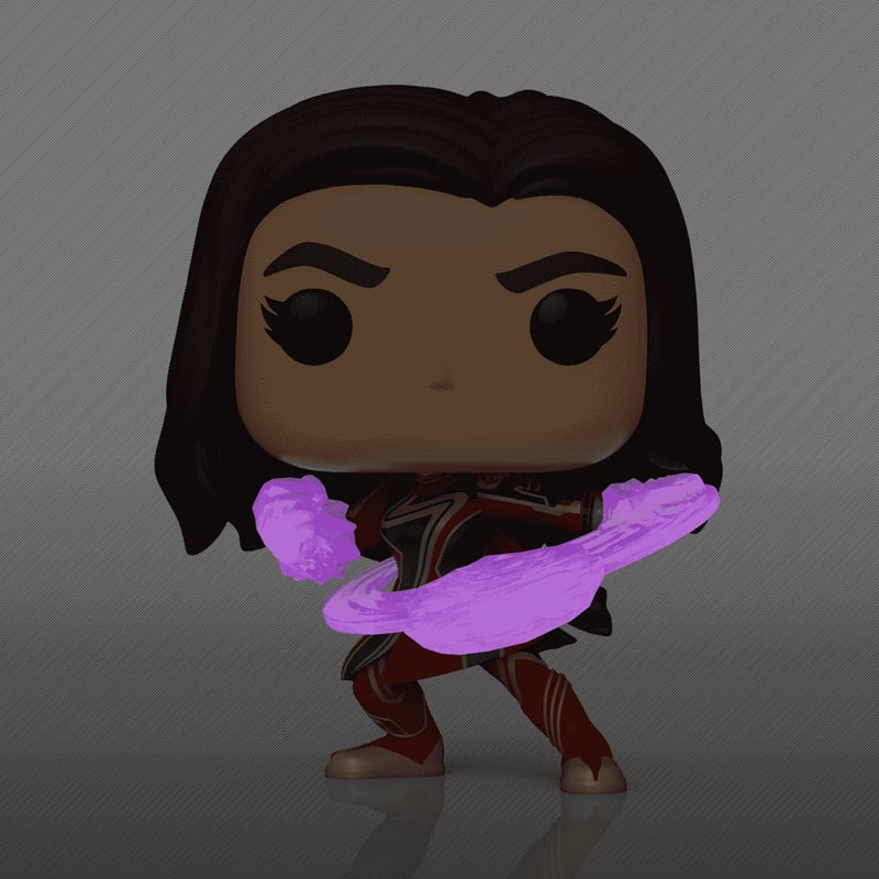 Funko Pop! The Marvels - Ms. Marvel in Fighting Stance (Glow) #1251